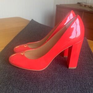 JCrew Etta patent leather Etta heels